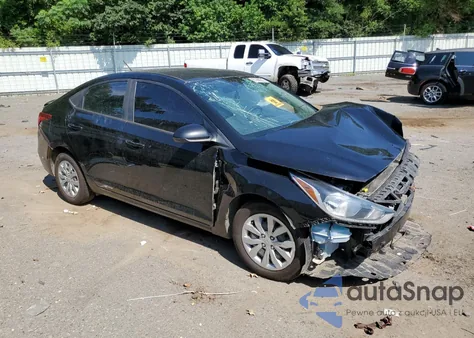 2020 Hyundai Accent Se из США, поврежденный, VIN 3KPC24A67LE114221